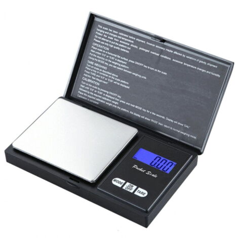 Tragbare Digitale Mini-Waage - 500g Kapazität, 0,01g Genauigkeit, Mit LCD-Backlight, Für Küche & Schmuck