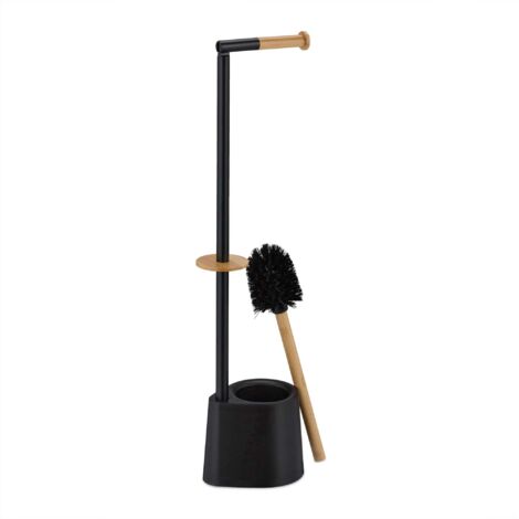 Toilettenstuhl aus bambus und edelstahl 8830774