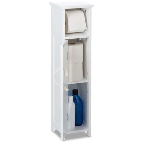 Stehender toilettenpapierhalter in wei (1/5)