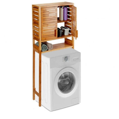 Waschmaschinenschrank aus bambus 88309
