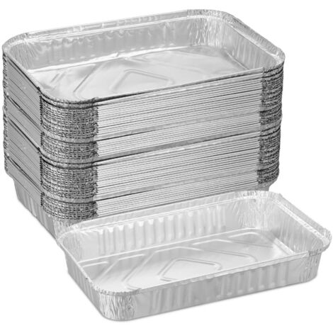 Grillschalen aus aluminium 50er set (1/5)