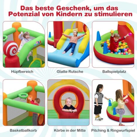 Hupfburg Mit Geblase