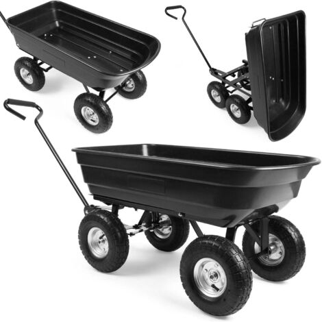 Gartenschubkarre mit kippfunktion 75l humberg 4871 (1/5)