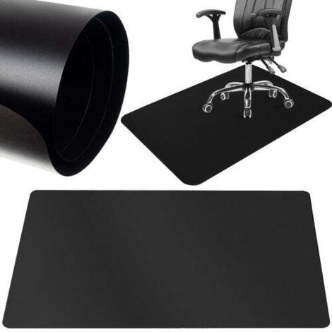 Stuhlschutzmatte 90x130cm ruhhy - schwarz (1/5)