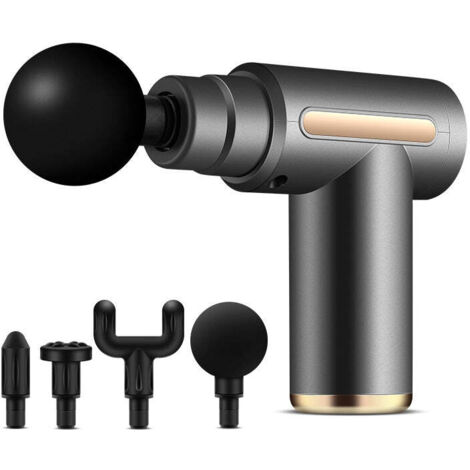 Cenocco mini massagepistole grau (1/5)