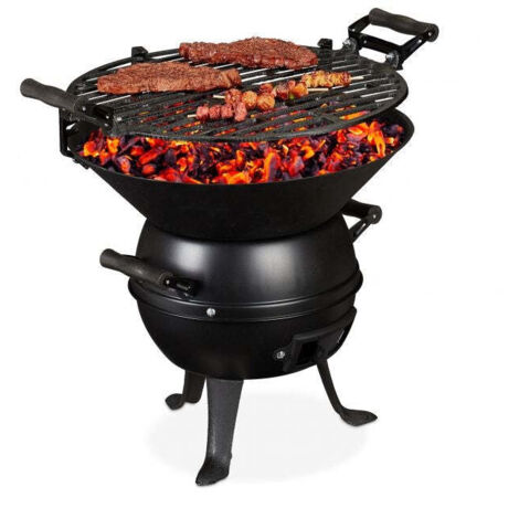 Grillfass aus gusseisen