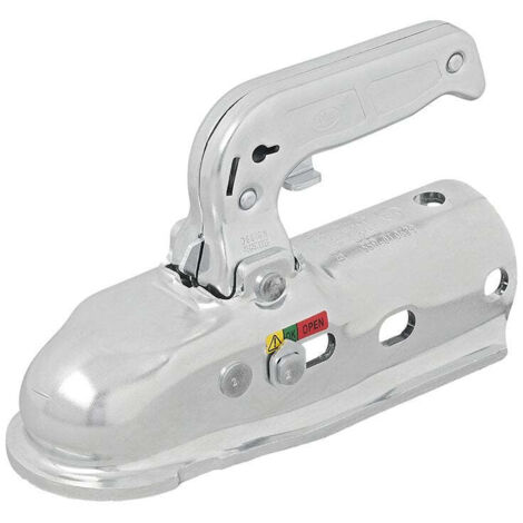 Kugelkupplung Stahl rund 40/45/50mm 2300kg gebremst