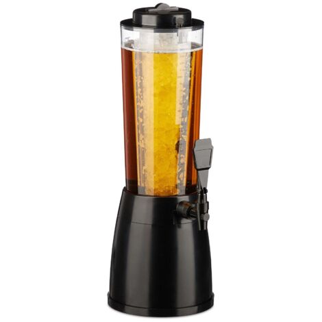 25 l beer tower with tap