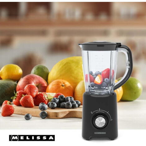 TOKIT 8-EN-1 Standmixer 2000ML, Hochleistungsmixer Pro 1400W Metallmaterial Mit Touch LCD Und 8 Menüs Und 9 Geschwindigkeiten Eisbrecher Für Küche Shakes, Smoothies, Eiscrushen