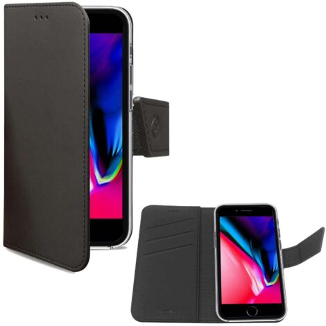 Brieftaschenhülle iPhone 7/8/SE 2020/SE 2022 Schwarz (1/5)