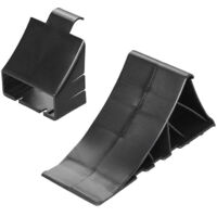 Unterlegkeil kunststoff schwarz inkl halter