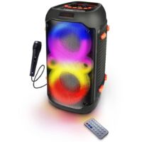 Esperanza Rgb Beleuchteter Bt-Lautsprecher FM-Karaoke-Sänger