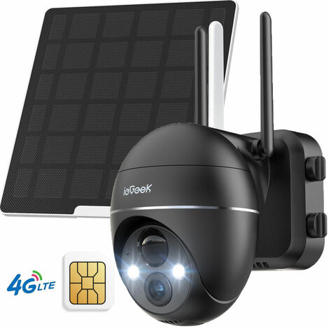 Caméra Surveillance Extérieure Xega 3G / 4G - Solaire, sans Fil
