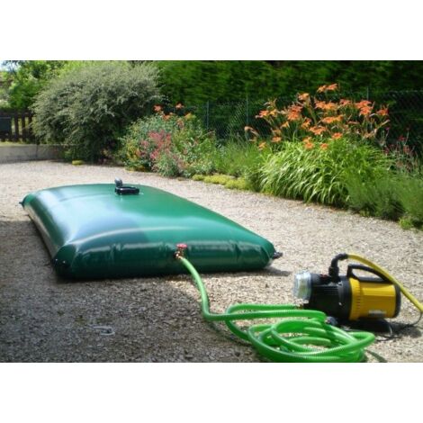 Citerne Souple Etroite 2 m3 (2000L) - PVC Traité Anti-UV - Jardin/Vide sanitaire/Terrasse - Fabrication Française - Direct Usine