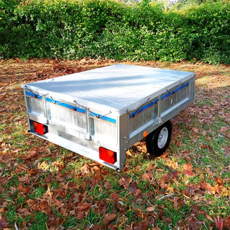 Bâche Protection Remorque Taille L 160 X 120 X 7 Cm – Imperméable Et Robuste Pour Chargement