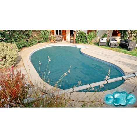 Bâche à Bulles 3x3 m Éco-Durable OXO Preserve 400 microns - Non Bordée - Pour Piscine Enterrée ou Hors-Sol - Confection France (1/5)