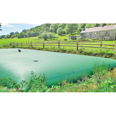 Citerne souple 15000 litres - Carrée (5m x 4.44m x 1m) - Garantie 5 ans