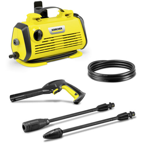 KARCHER K 3 HORIZONTAL PLUS Limpiadora de alta presión 120 bares, 5 años de garantía, portátil, compacta y ligera