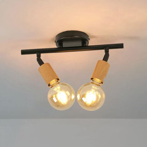 E14, für drehbar matt/gold D45, Layton Tropfenlampen Arme Lampe 25W, BRILLIANT schwenkbar nicht Spotrohr Köpfe 4x geeignet 4flg schwarz enthalten