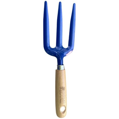 Fourche à fleur , petit outil de jardin en acier trempé, indéformable idéal pour jardinières et potagers en hauteur. Fabrication Française