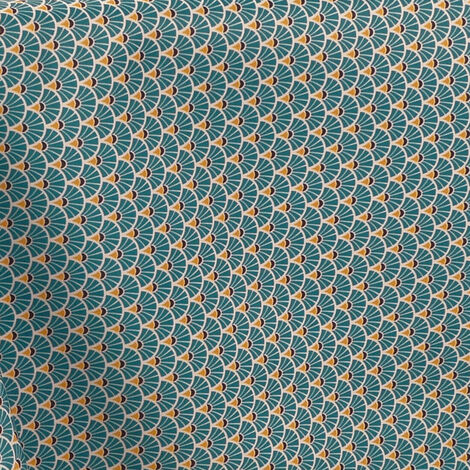 Nappe Anti Taches Paon Bleu Turquoise Rectangle X Cm