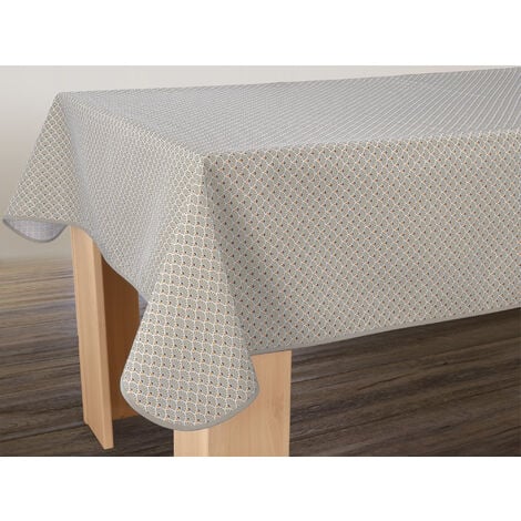 Nappe Anti Taches Paon Ficelle Rectangle X Cm