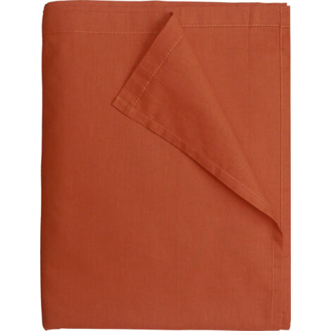 Drap Plat 240x300 cm Tomette - 100% coton 57 Fils
