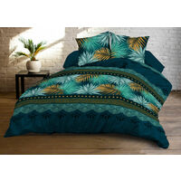 Housse de couette 240x260 + 2 taies - Microfibre - Paraiso