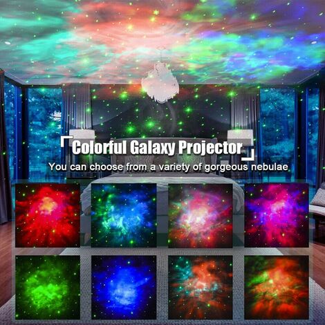 Achetez en gros Blanc Bruit Rgb Nuit Lumière étoiles Projecteurs Portable  Bébé Sommeil Numérique Sans Fil Haut-parleur Horloge Chine et Rgb Réveil à  13 USD