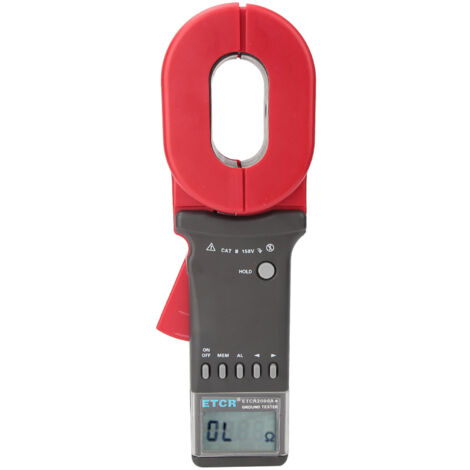 ETCR2000A+ Pince de mesure numérique pour tester la résistance de la terre avec écran LCD (1/5)