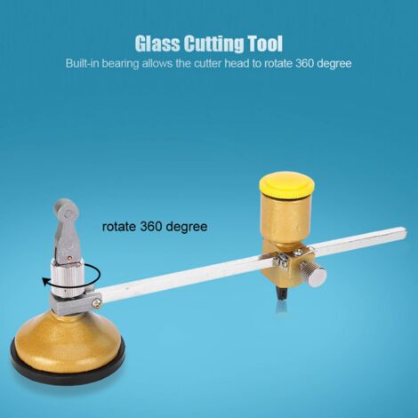 Compas De Coupe Circulaire Réglable Uxcell - 39 Cm - Pour Verre, Circulaire - Neuf