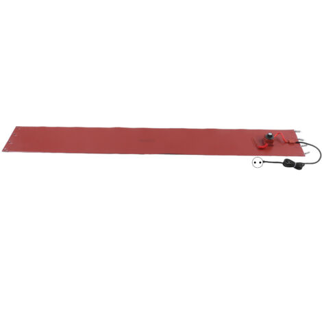 Chauffe-tambour 200L Chauffe-tambour à huile Ceinture chauffante en silicone avec ressort élastique et thermostat Prise UE 220V (1/5)