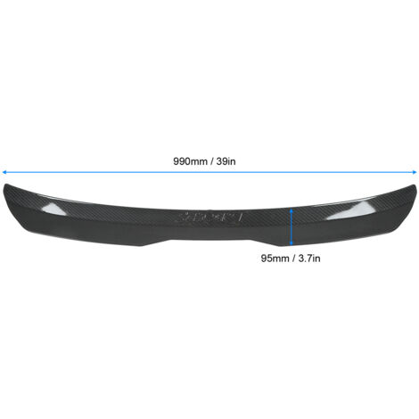 Remplacement universel de modification de voiture d'aile de becquet de toit arrière pour le style de fibre de carbone de Mercedes-Benz A-Class
