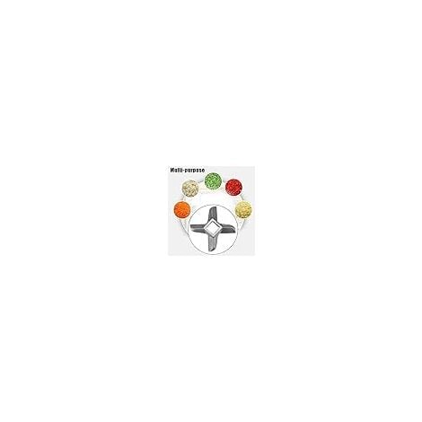 Couteau pour Hachoir à Viande Professionnel en Acier Inoxydable, Remplacement de Lames de Hachoir en Forme de Croix, Lame de Broyeur de Viande, Cuisine Broyeur de Viande Accessoires de Rechange (32)