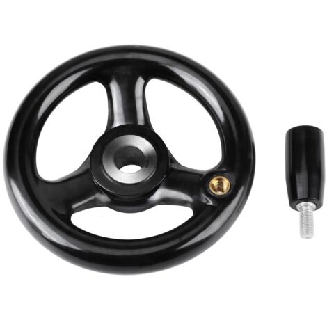 Volant À Main Pour Machine-outil En Plastique Technique Jante Ronde 22x200mm Pour Tour A Fraiser 94520772