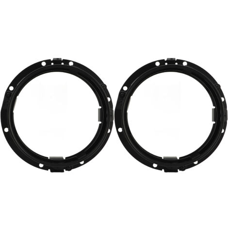 Anneau De Phare Rond 7 Pouces - Lot De 2 Supports De Phare Avec Ressorts Pour JK 2007-2018