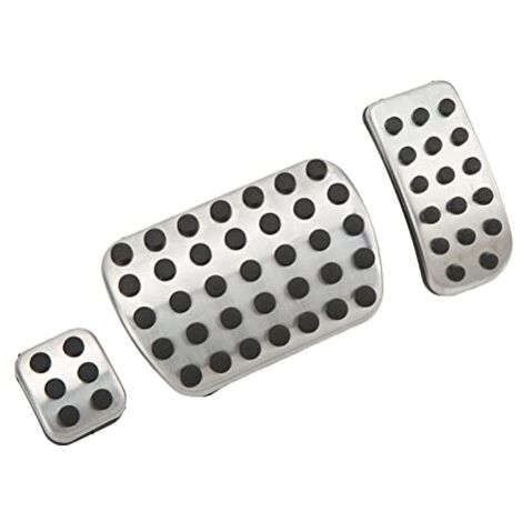 Ensemble de coussinets de pédales antidérapants en alliage d'aluminium Akozon pour Classe V, Vito, Metris, Viano (W447, W639, 2016-2019)