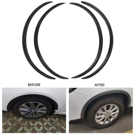 Garosa Paupière De Phare De Voiture 2 Pcs Voiture Phare Paupière Garniture Sourcil Couverture