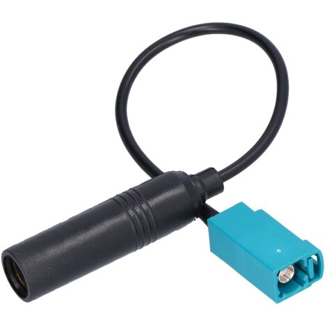 Câble D'extension D'antenne Auto RG58 20cm - Connecteur ISO Vers DIN, Pour Radio Voiture