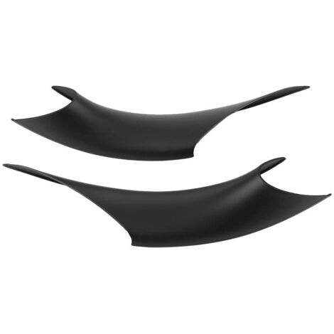 Garniture de poignée de porte intérieure noir mat pour Série 3 et Série 4 F30 F80 F82 F33 – Lot de 2 (1/5)