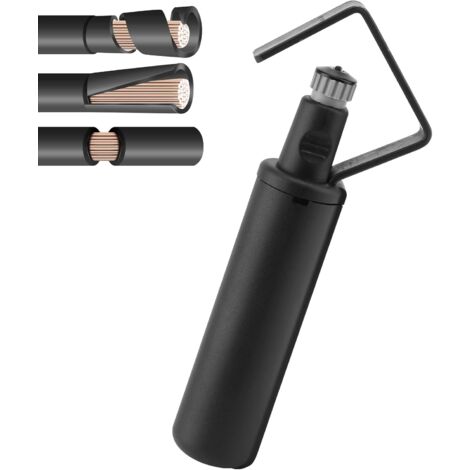 Zoternen Pince à dénuder avec 3 modes de coupe, pince à câble réglable, lame en acier durable, pour dénuder et couper des fils, idéal pour les câbles de 19 à 40 mm (1/5)