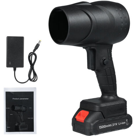 Souffleur De Feuilles Sans Fil Yofidra - Puissant, Léger, Avec 2 Batteries 6 Ah - Idéal Pour Jardin, Terrasse, Voiture