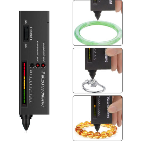 Tester Diamond Bijoux Sélecteur GEM Portable Audio Diamond Detectors