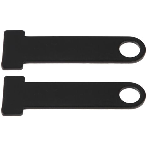 Sangle de verrouillage universelle pour casque de moto en acier inoxydable avec anneau en D, pour Honda, noir (1/5)