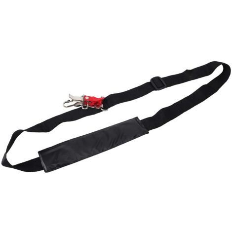 Bandoulière en nylon pour débroussailleuse Zoternen TOPINCN, bandoulière simple pour débroussailleuse avec crochet de transport, compatible avec débroussailleuse, outils de jardin professionnels et co (1/5)
