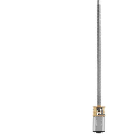 Moteur à engrenages CC 6/12 V avec arbre de sortie M4 x 100 mm, 30/60/100/150/200/300/400/600 tr/min (6 V 150 tr/min) (1/5)