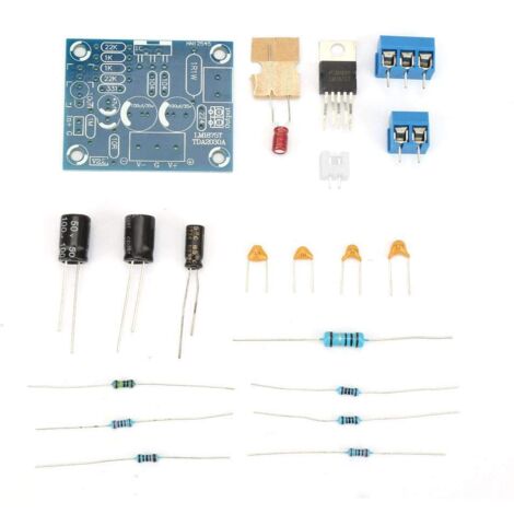 Kit d'amplificateur audio LM1875T à monter soi-même, amplificateur HiFi monocanal 20 W (1/5)