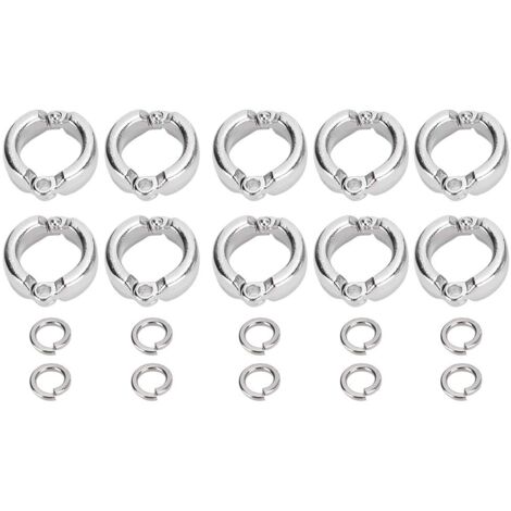 25 Anneaux Pour Pattes D'oiseaux (perroquets, Pigeons) - Diamètres 3,5 à 11,5 Mm - Alliage De Zinc Coloré - Pour Identification Ou Dressage - 3