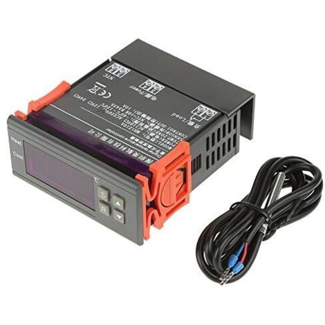 Contrôleur de température numérique MH1210A avec capteur de température haute et basse (-40 °C à 120 °C) (1/5)