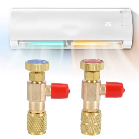 Soupape de sécurité en cuivre et fluor pour liquide, soupape de charge